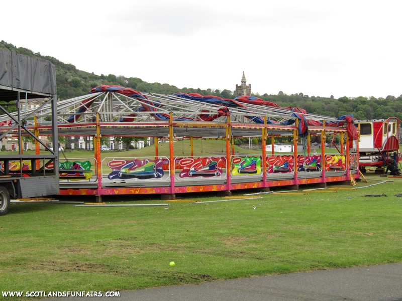 Billy Whites Dodgems Building Up