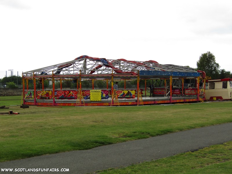 Billy Whites Dodgems Building Up