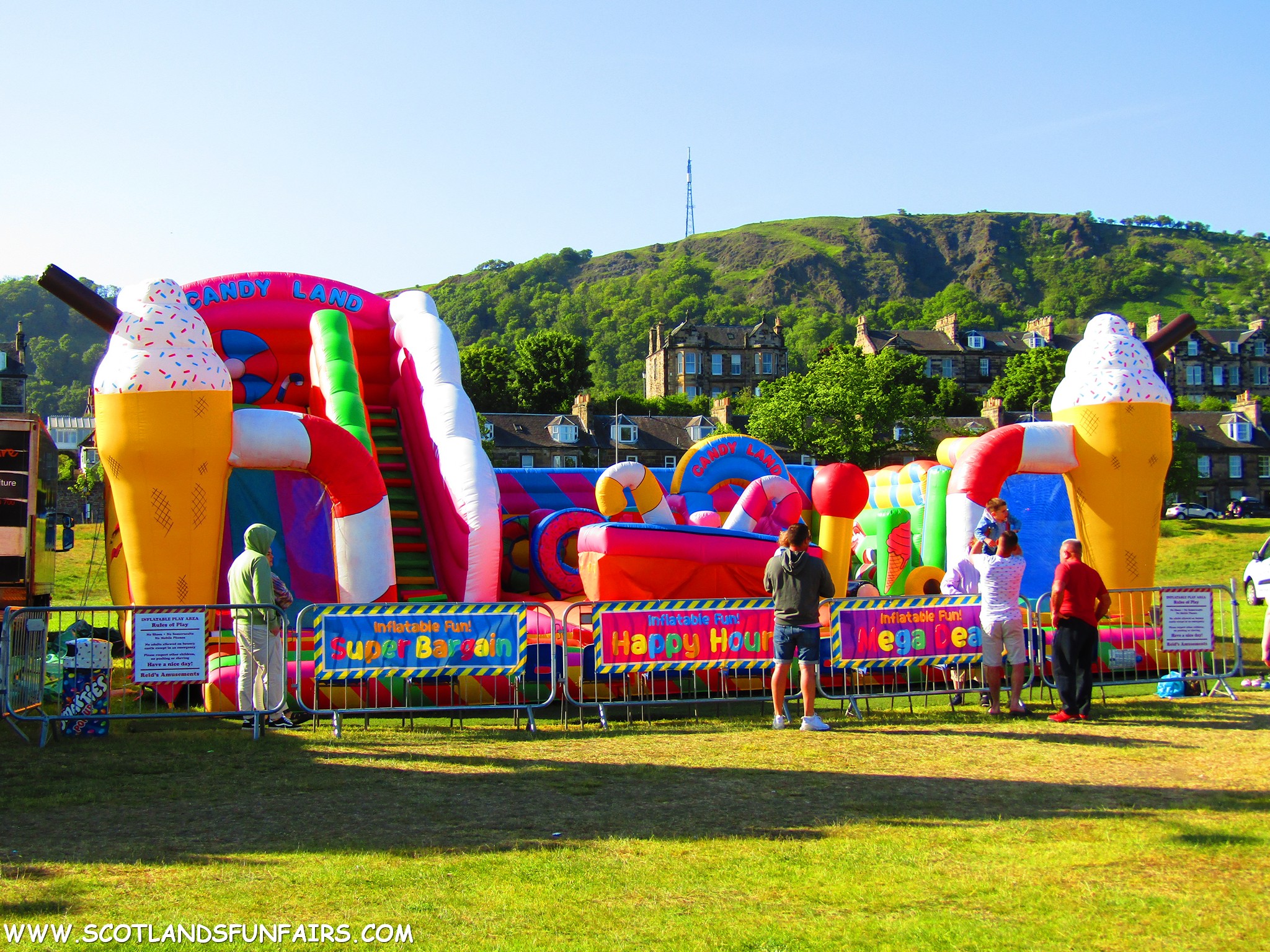 Albert Reids Inflatable Playarea