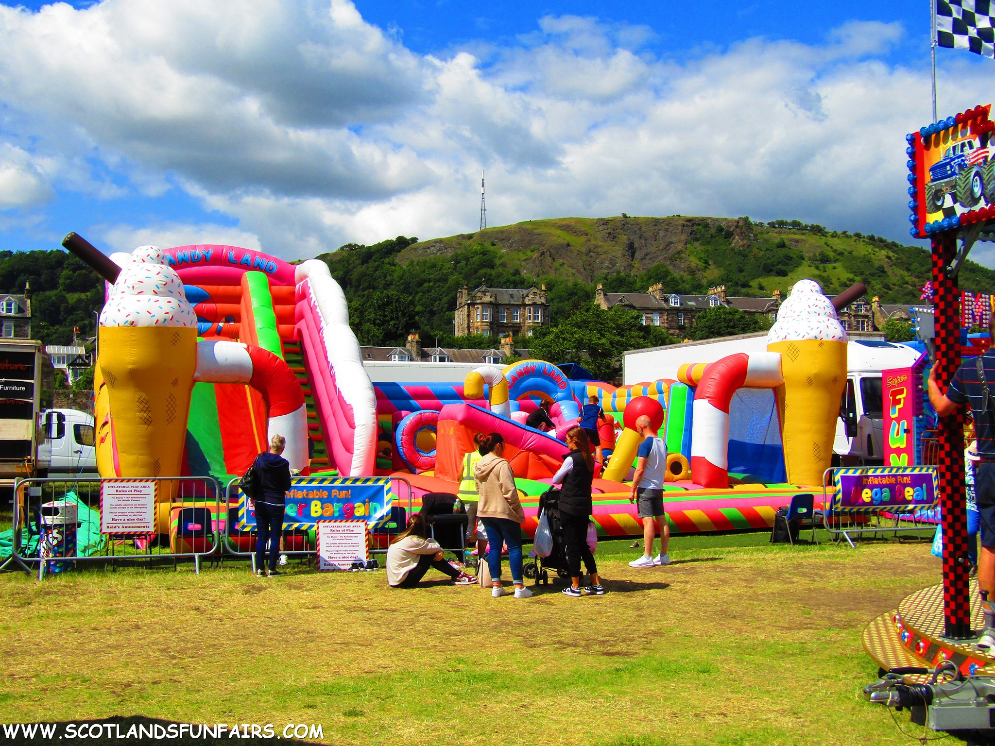 Albert Reids Inflatable Playarea