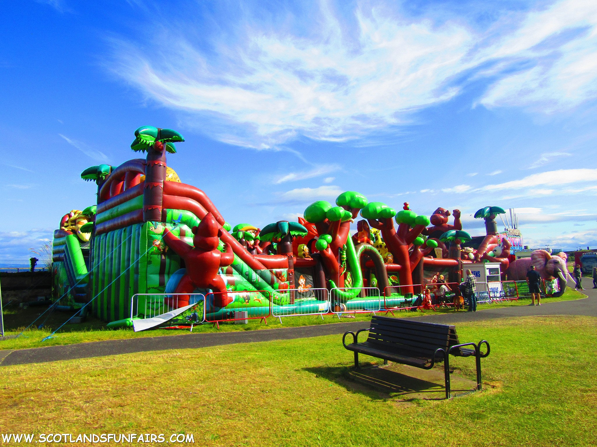 David Thomsons Inflatable Playarea