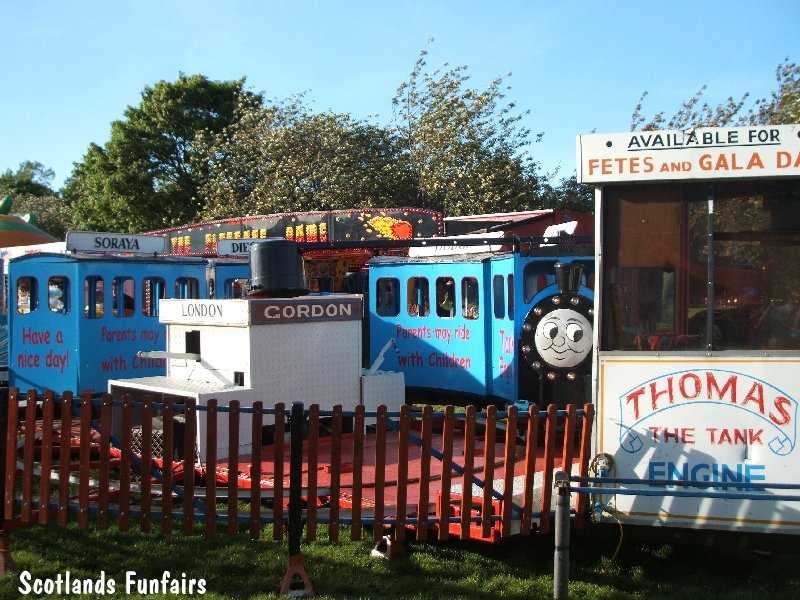 Leslie Taylors Train Ride, Edinburgh Meadows