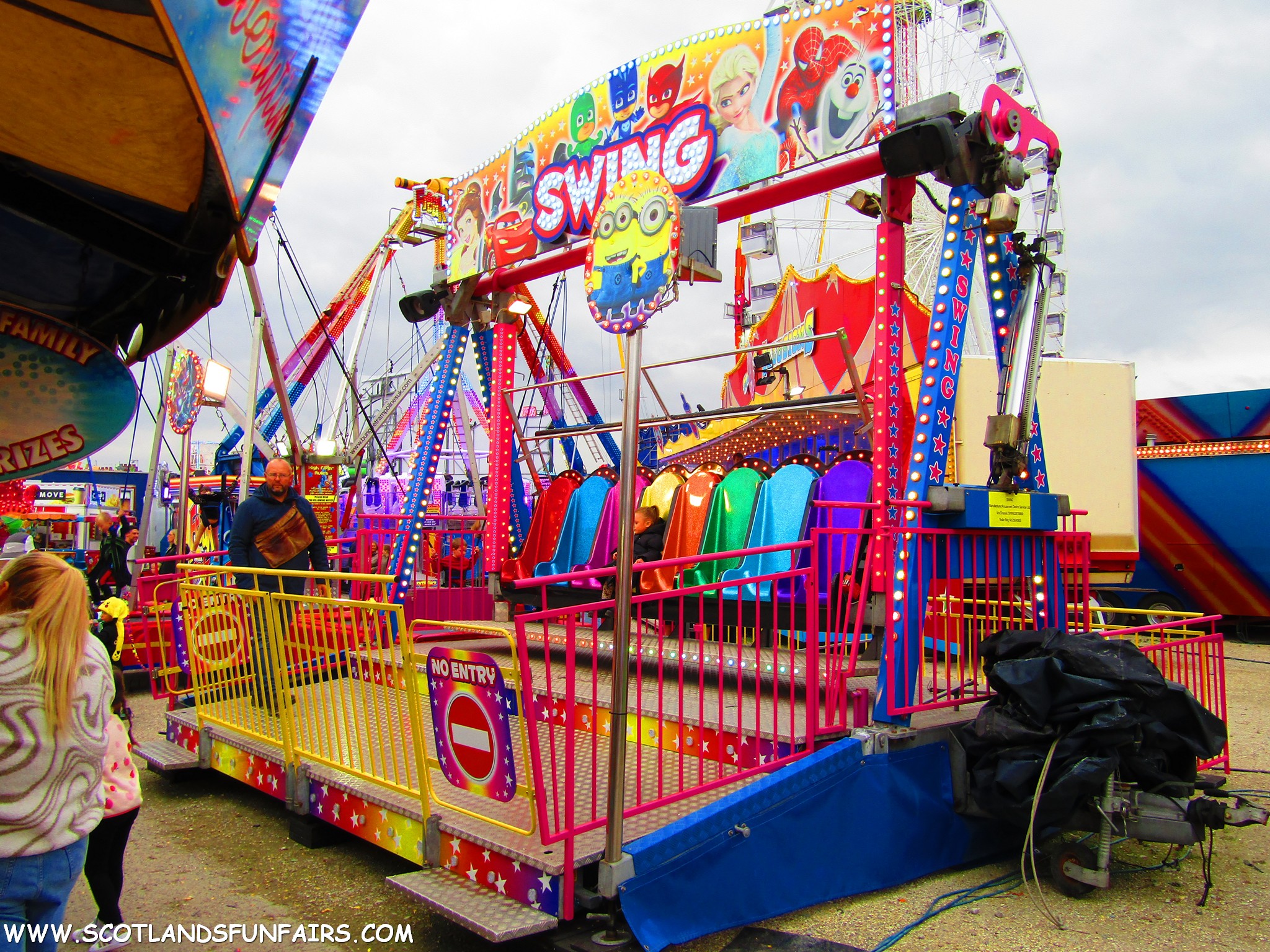 Triangle Attractions Swing