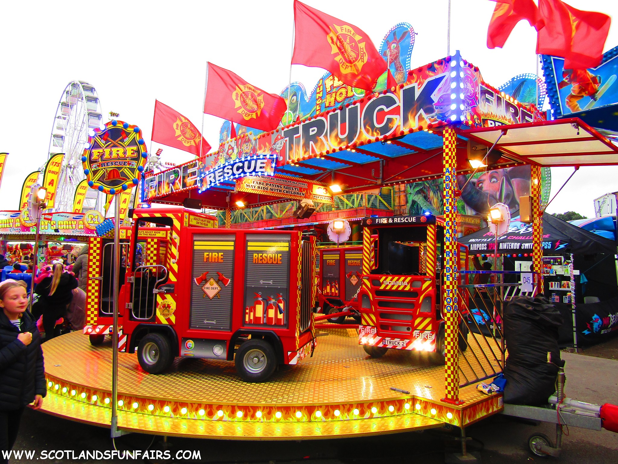 Kent Litliernhurnests Fire Trucks