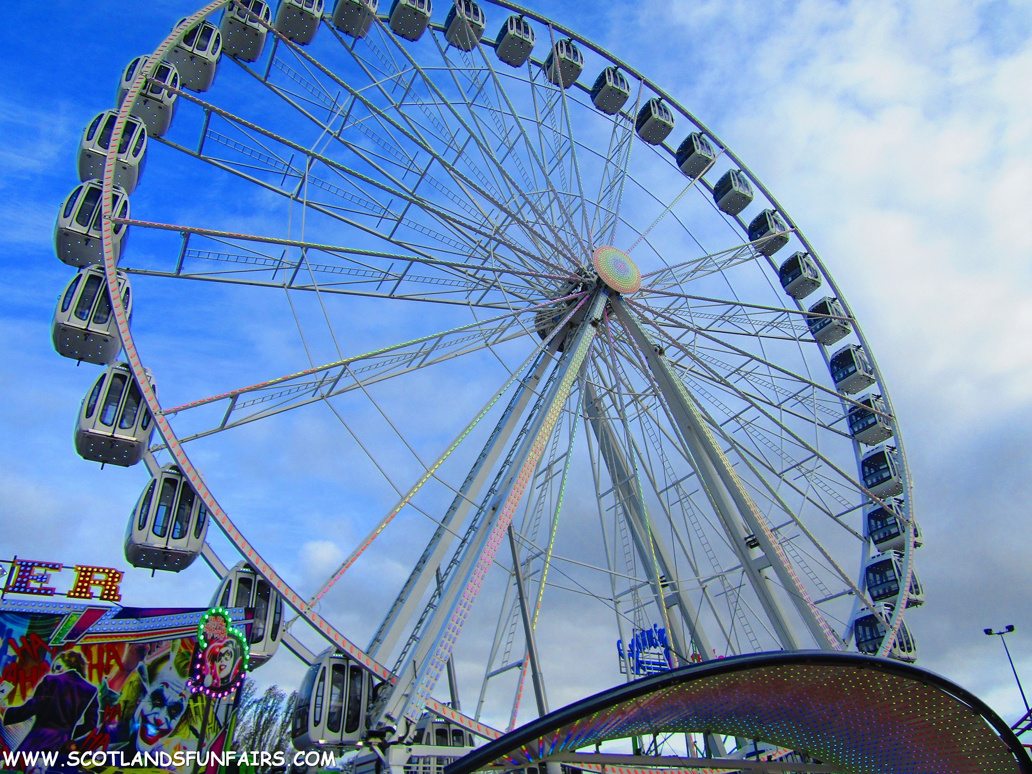 Taylors Of Edinburghs Giant Wheel