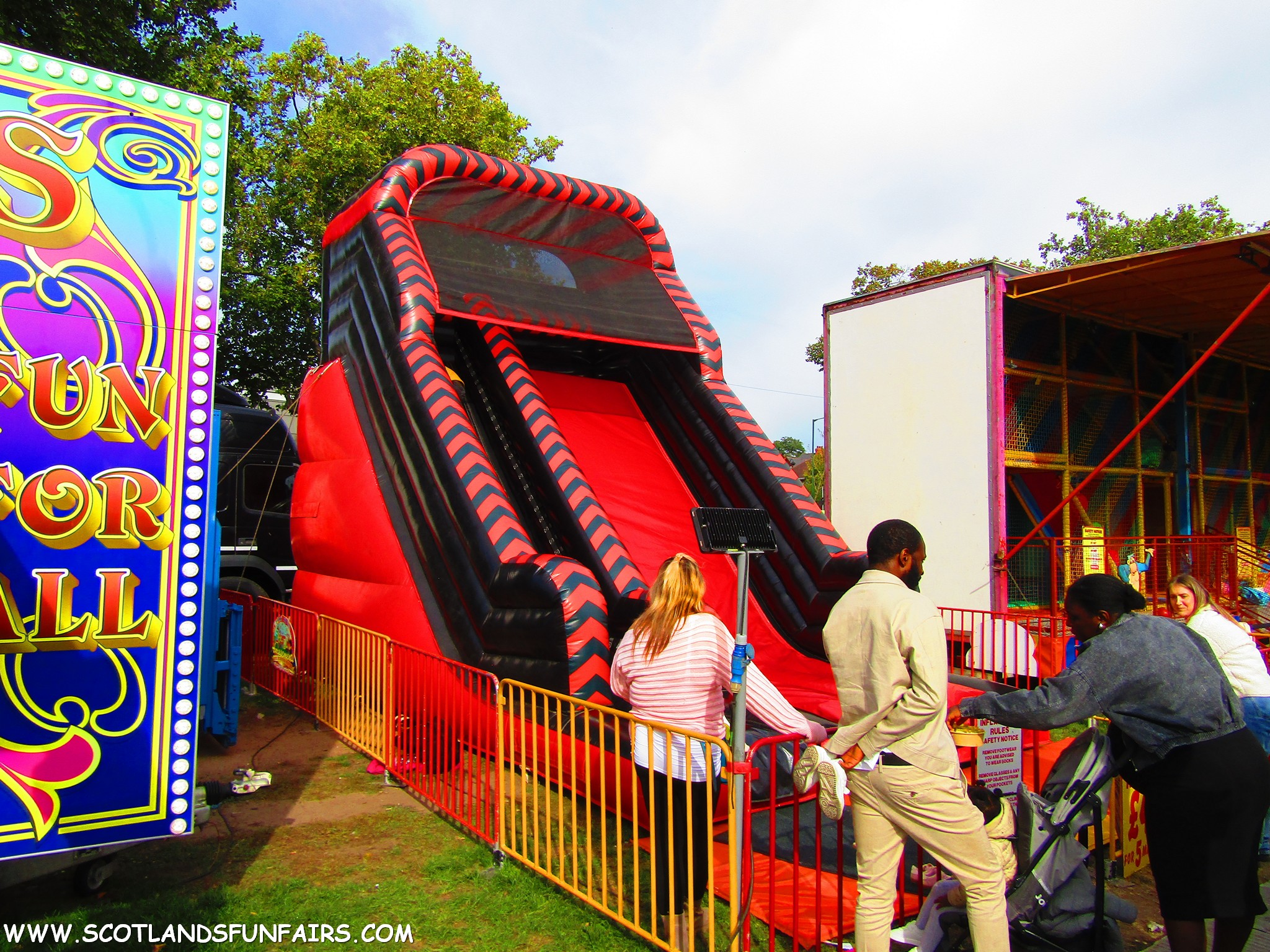 Charles Coles Inflatable Slide