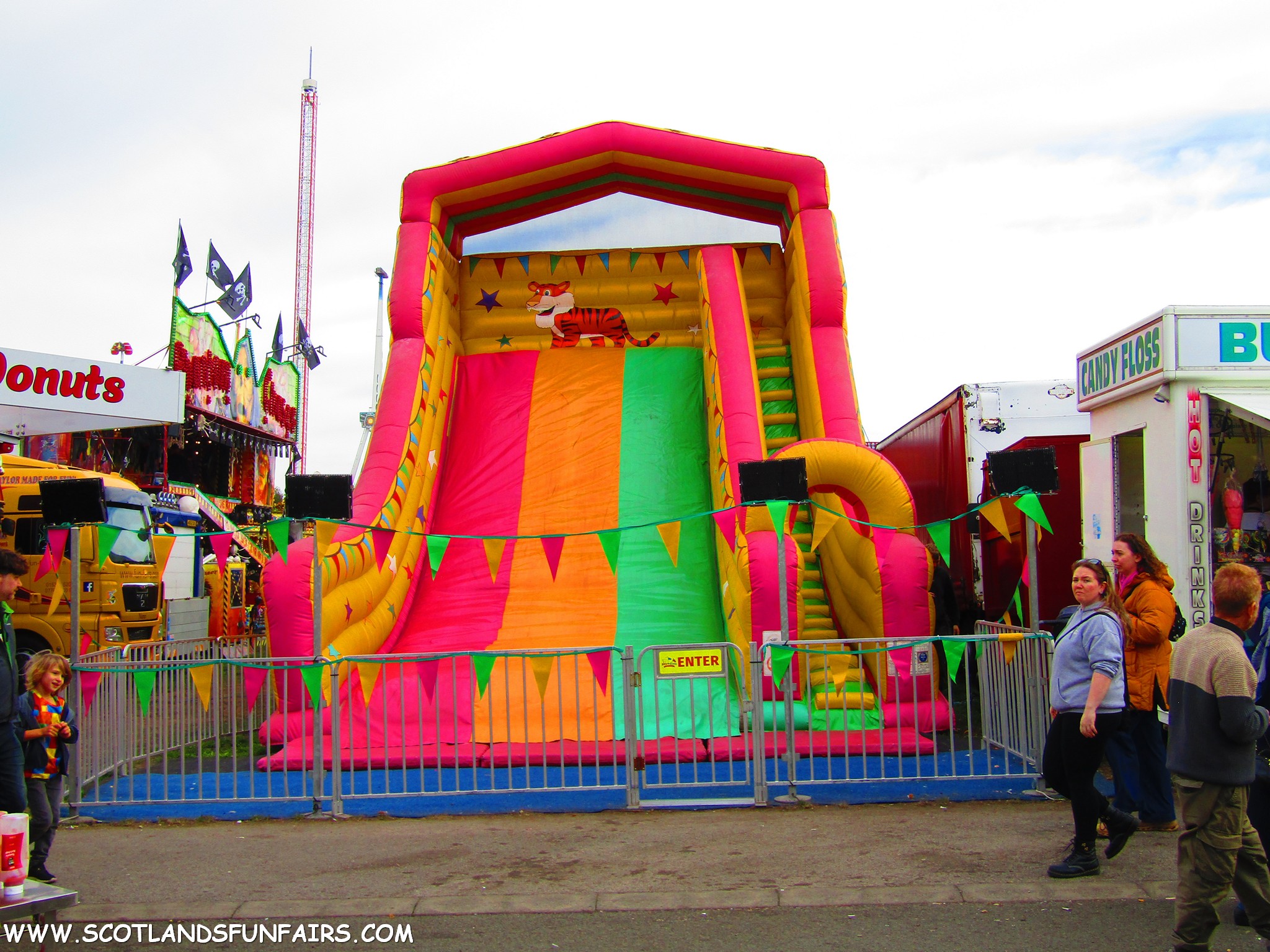 Henry Evans Inflatable Slide