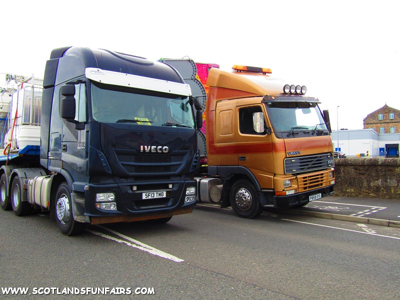 David Thomsons Iveco & Cameron Codonas Volvo