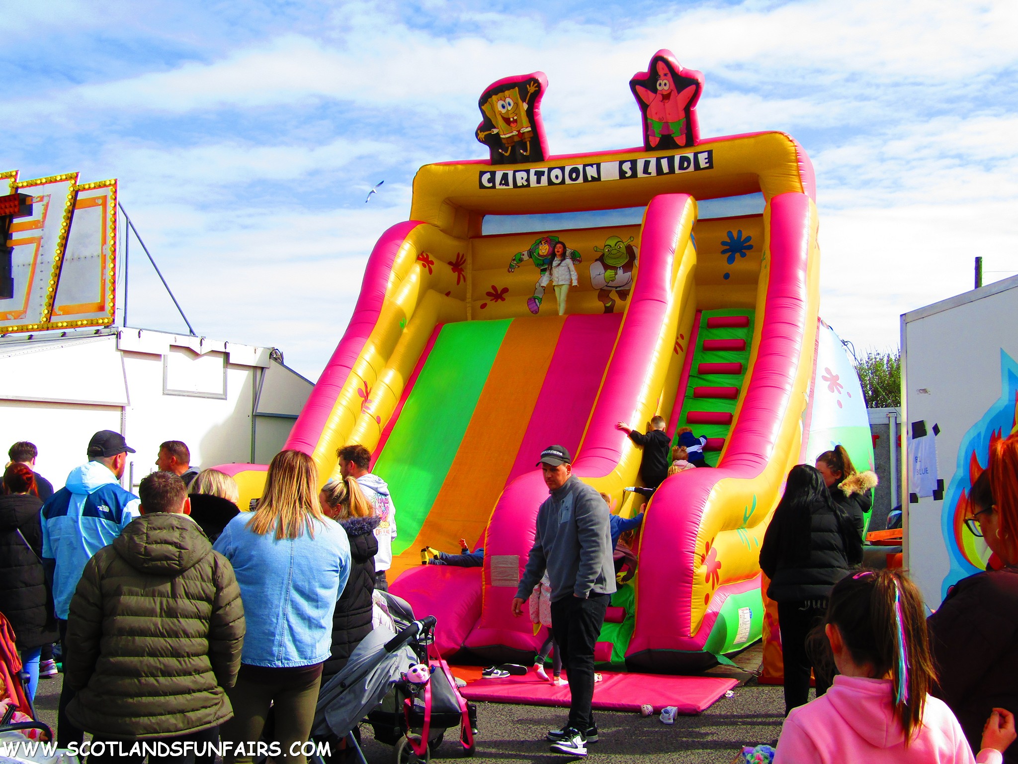 Jai Irvins Inflatable Slide