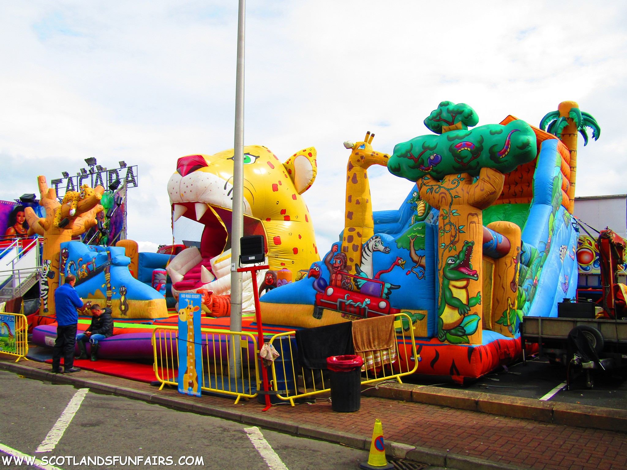 Wesley Smiths Inflatable Playarea