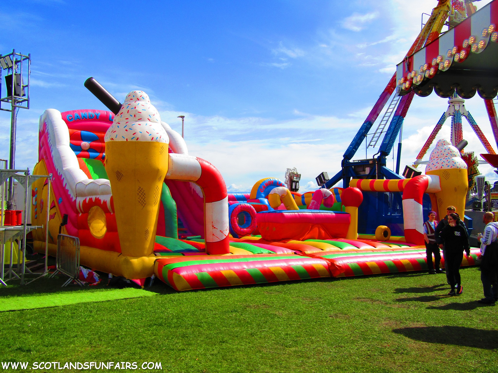 Albert Reids Inflatable Playarea