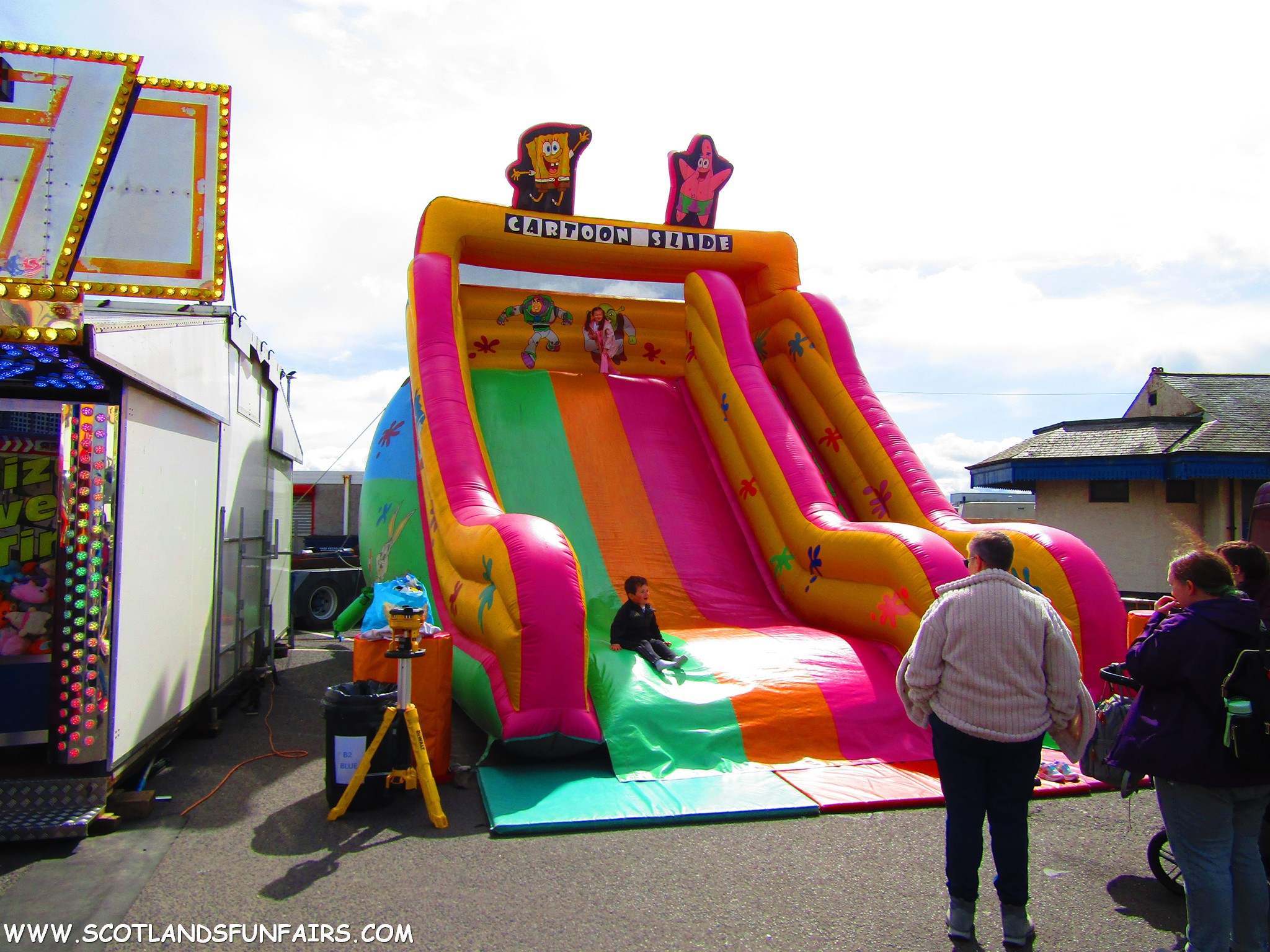 Jai Irvins Inflatable Slide
