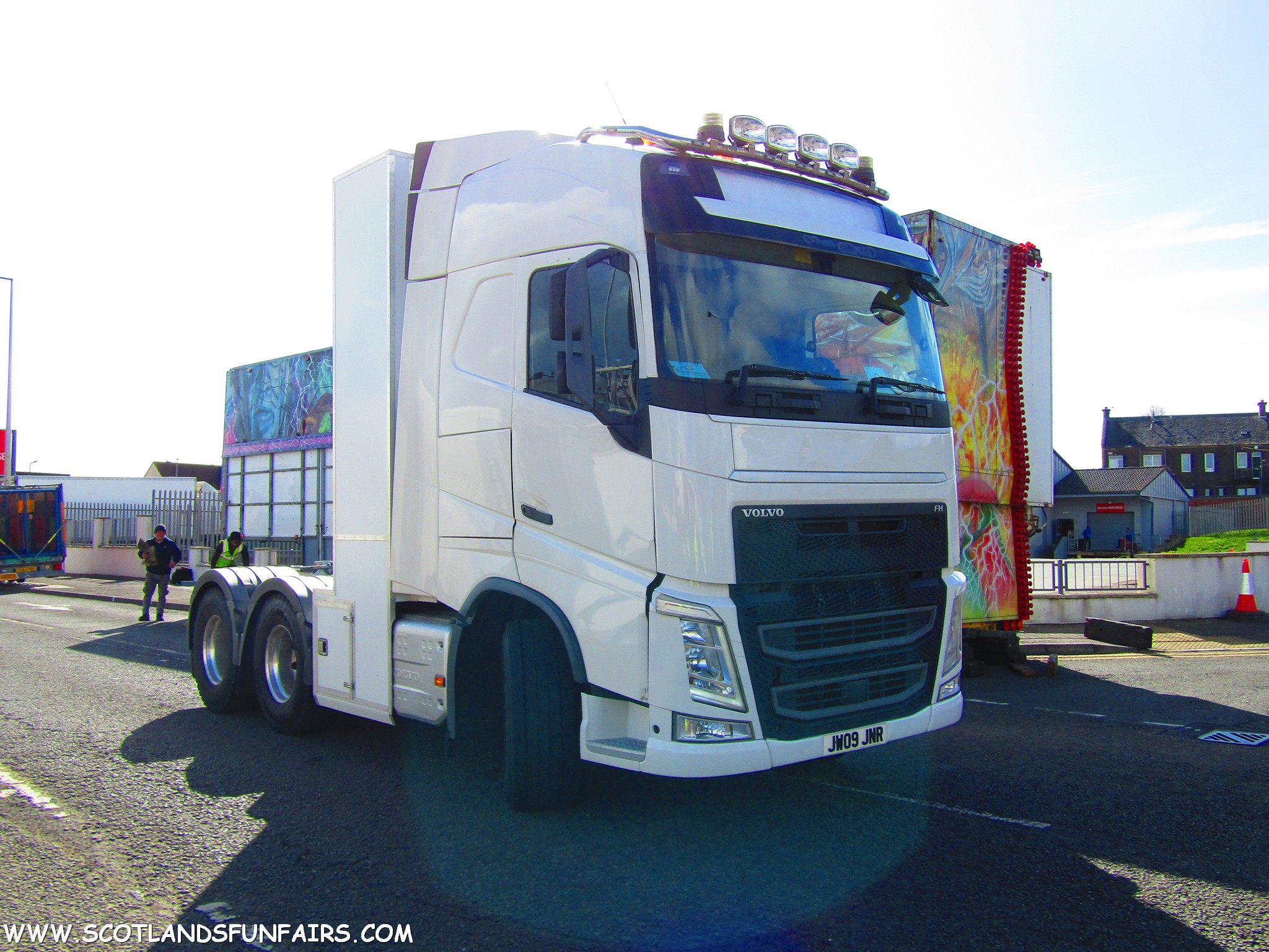 Jamie Whitings Volvo