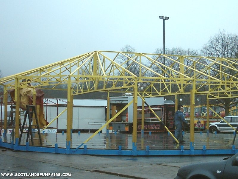 Joe Sedgwicks Dodgems Building Up