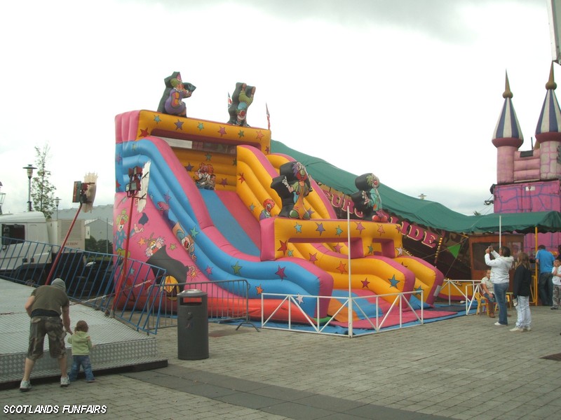 Bennett Hiscoes Inflatable Slide