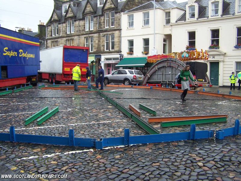 Morgan Millers Dodgems Building Up