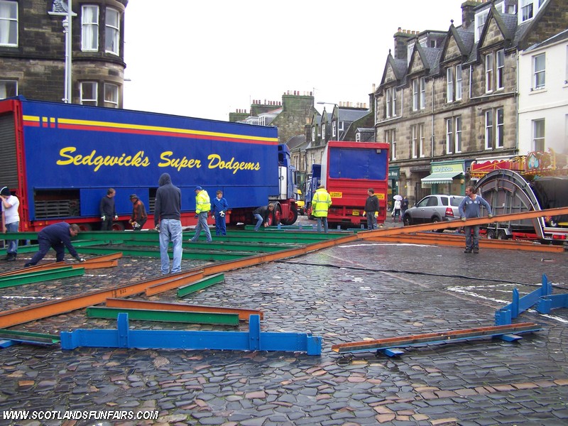 Morgan Millers Dodgems Building Up