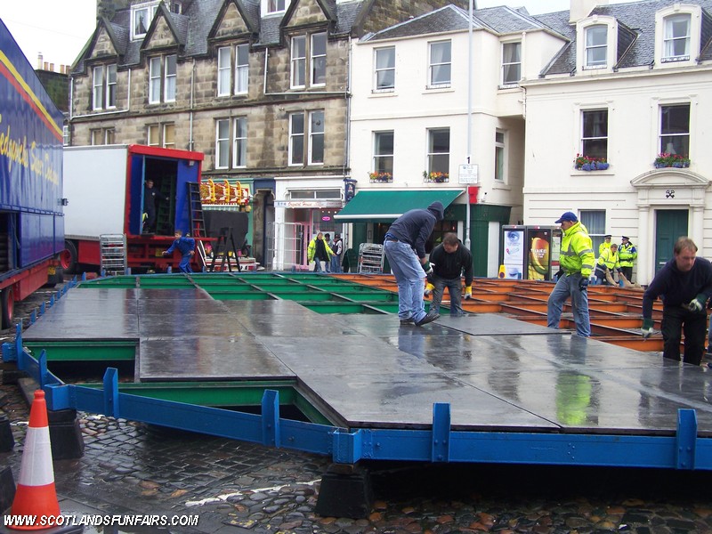 Morgan Millers Dodgems Building Up