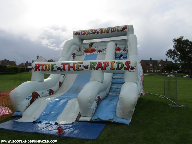 Marcus Blacks Inflatable Slide