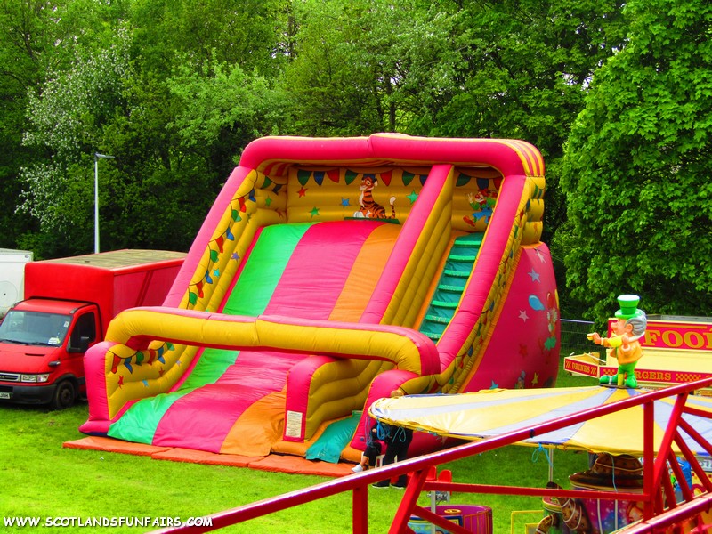 Allan Newsomes Inflatable Slide