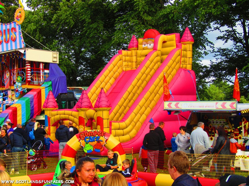 Darren Cowleys Inflatable Slide