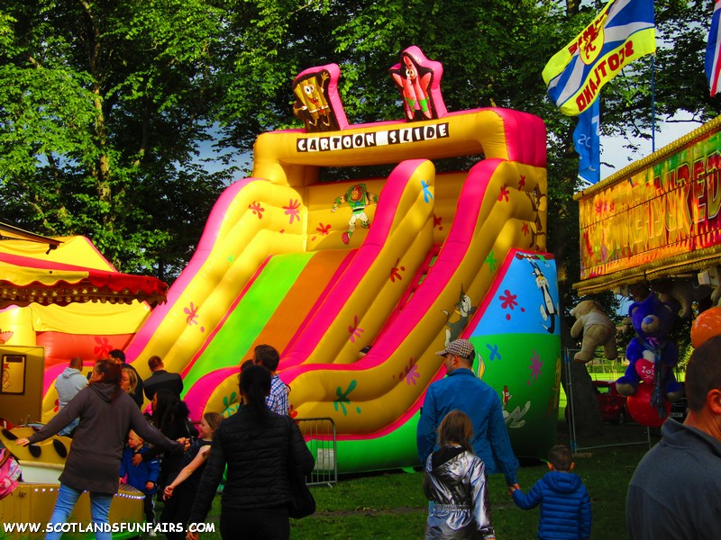 Trent Irvins Inflatable Slide