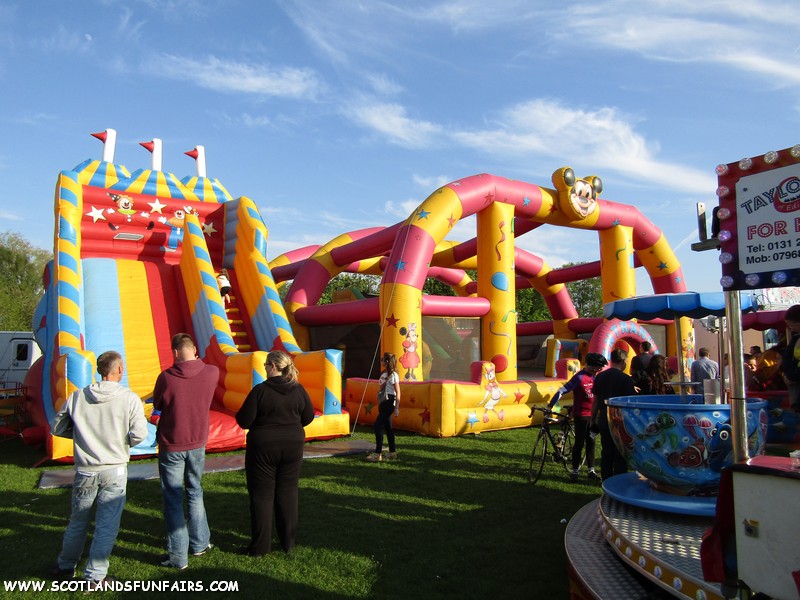 Warren Taylors Inflatable Slide & Playarea