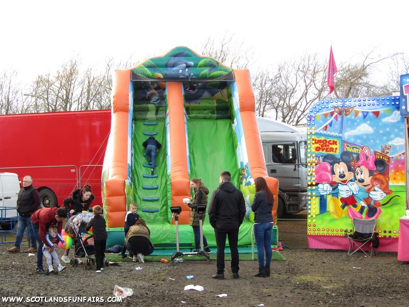 Gareth Thomas's Inflatable Slide