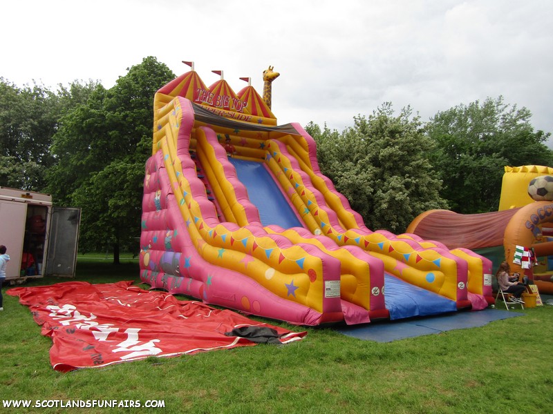 Allan Newsomes Inflatable Slide