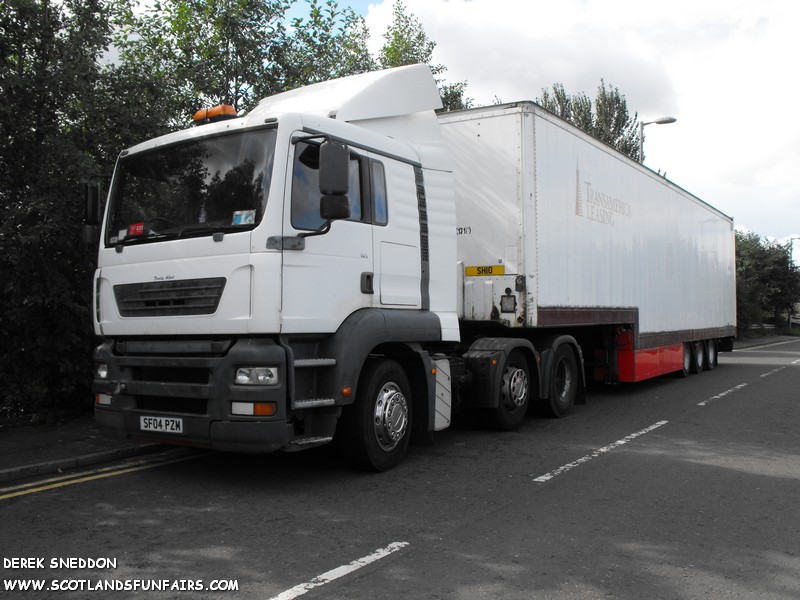 Reece Wheatleys MAN & Marc Codonas Waltzer Trailer