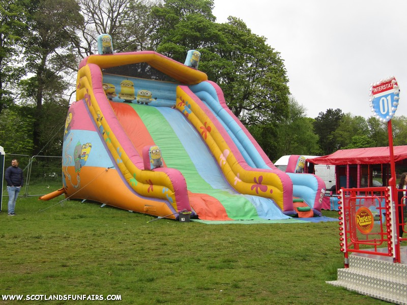David Thomsons Inflatable Slide