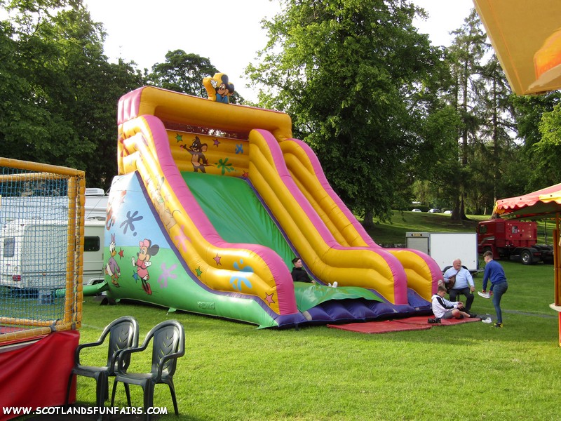 Scott Nutters Inflatable Slide