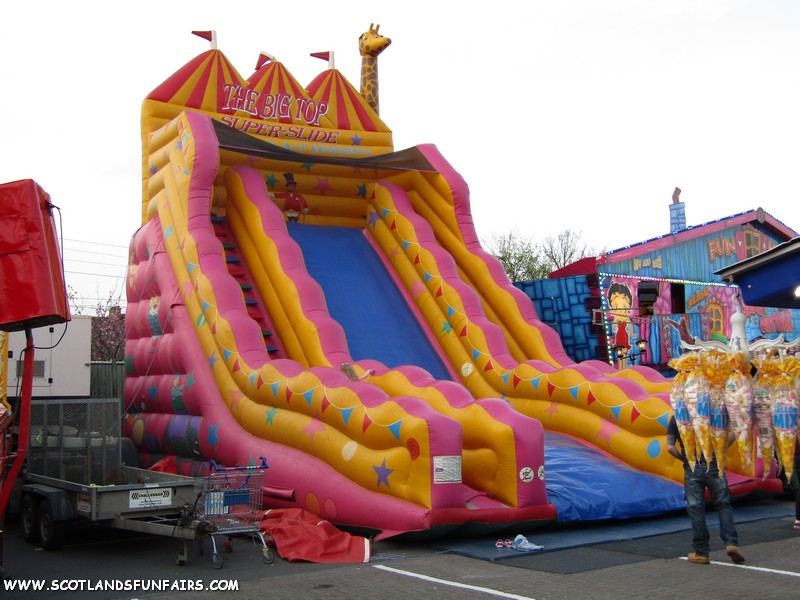 Allan Newsomes Inflatable Slide