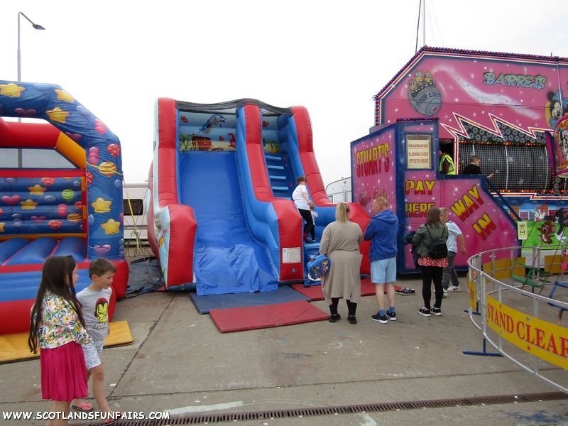 Kenny Stuarts Inflatable Slide