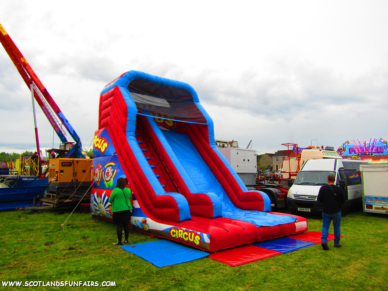 Sammy Stokes Inflatable Slide