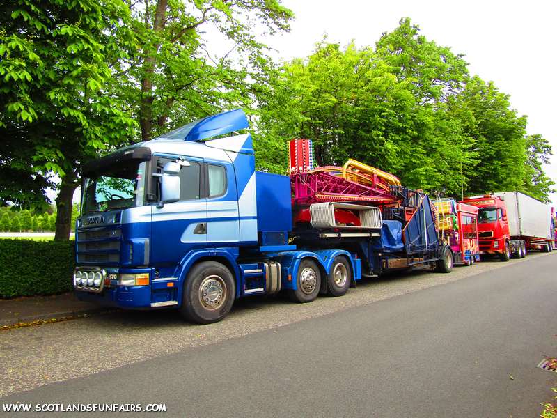 Chance Hanleys Scania & Skydiver Load