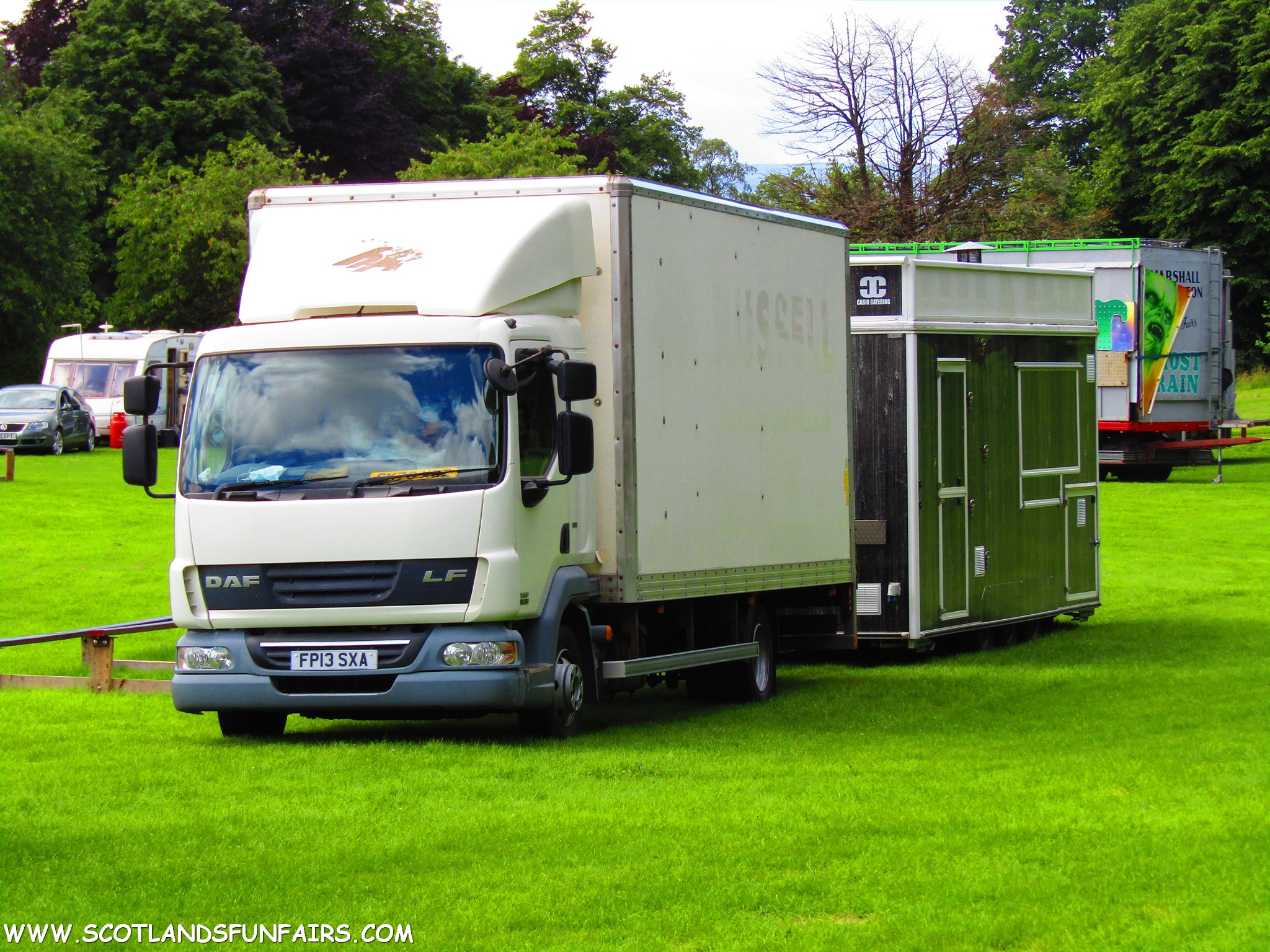 John Irvins DAF & Kiosk Load