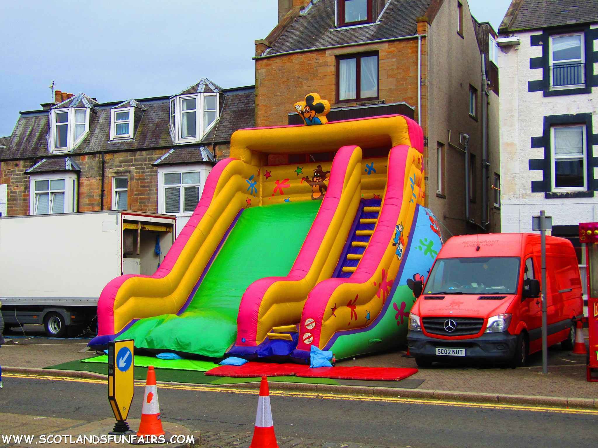 Scott Nutters Inflatable Slide