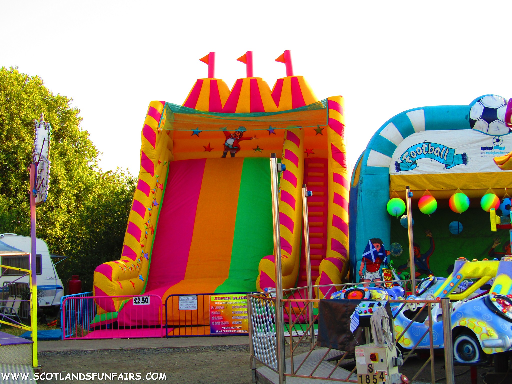 Alfie Clarkes Inflatable Slide