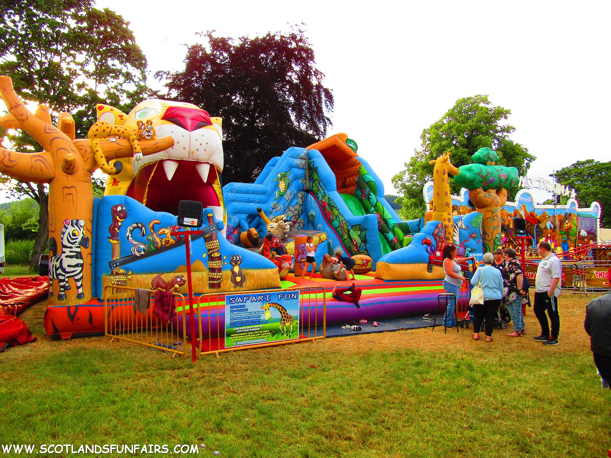 Wesley Smiths Inflatable Playarea