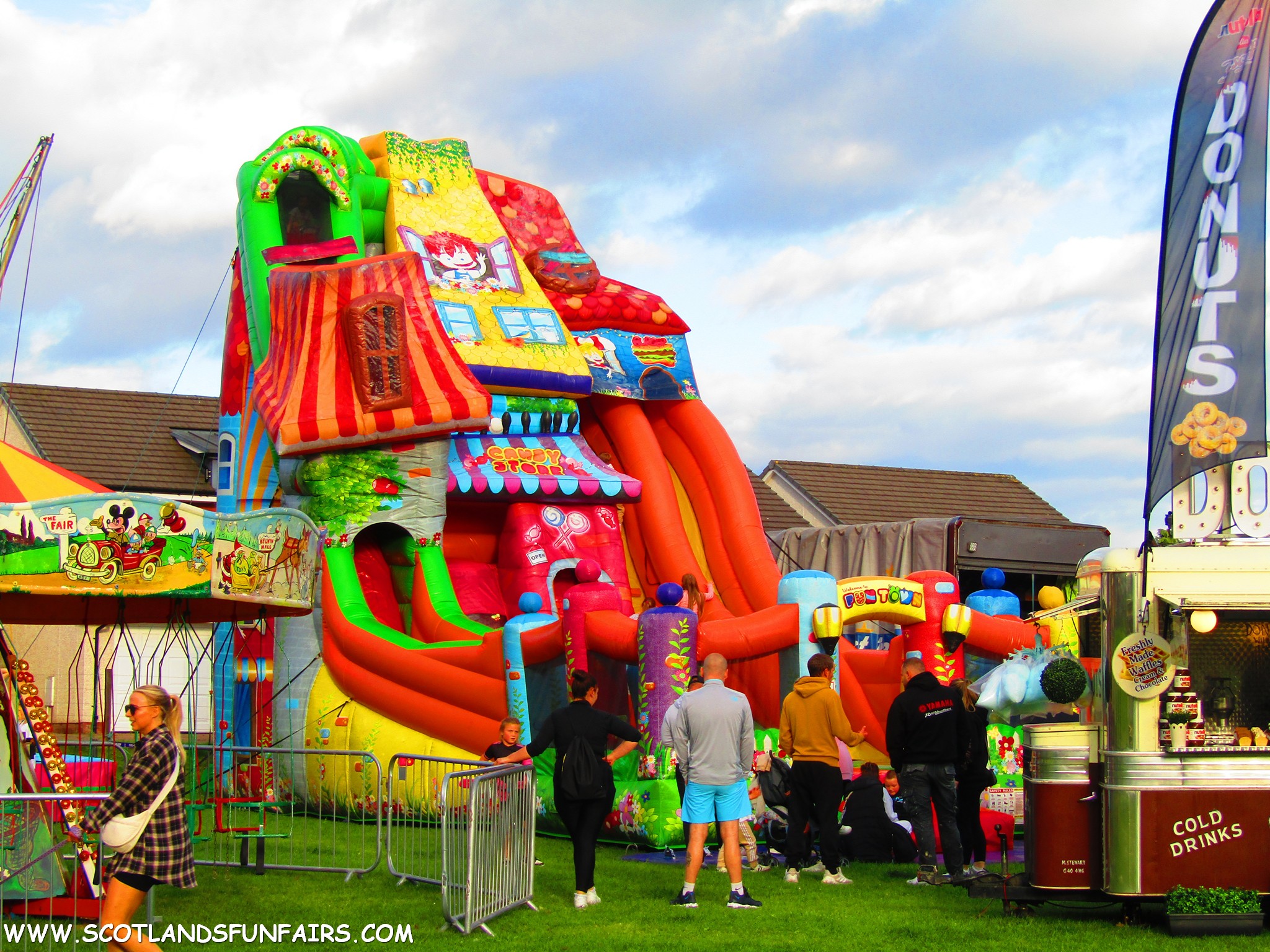 Anthony Strands Inflatable Slide