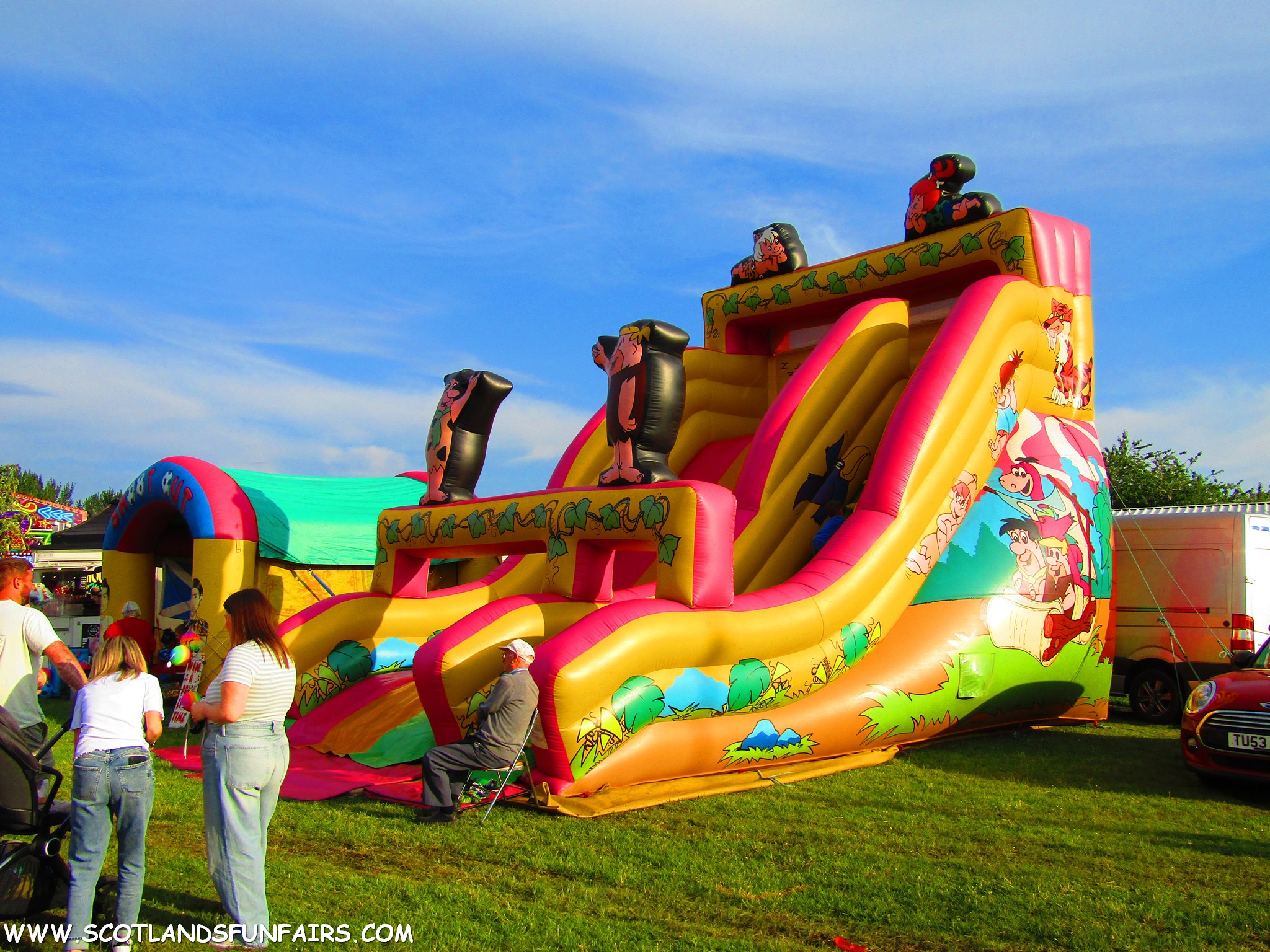 Johnny Testos Inflatable Slide