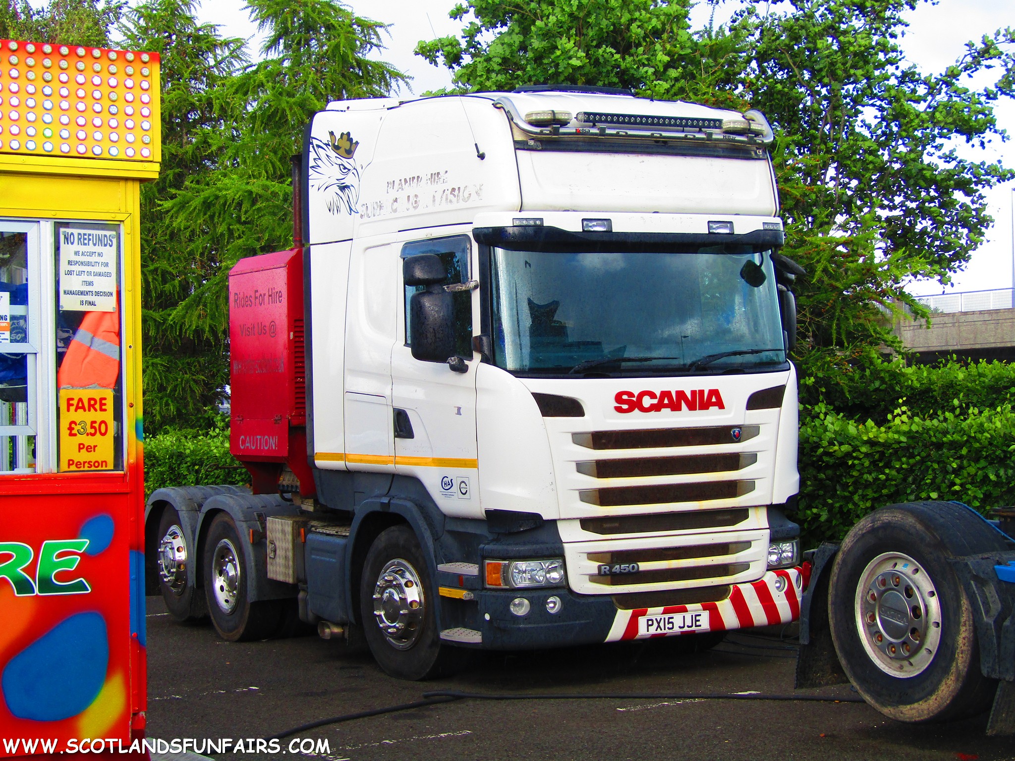 Spencer Hiscoes Drop Tower Scania