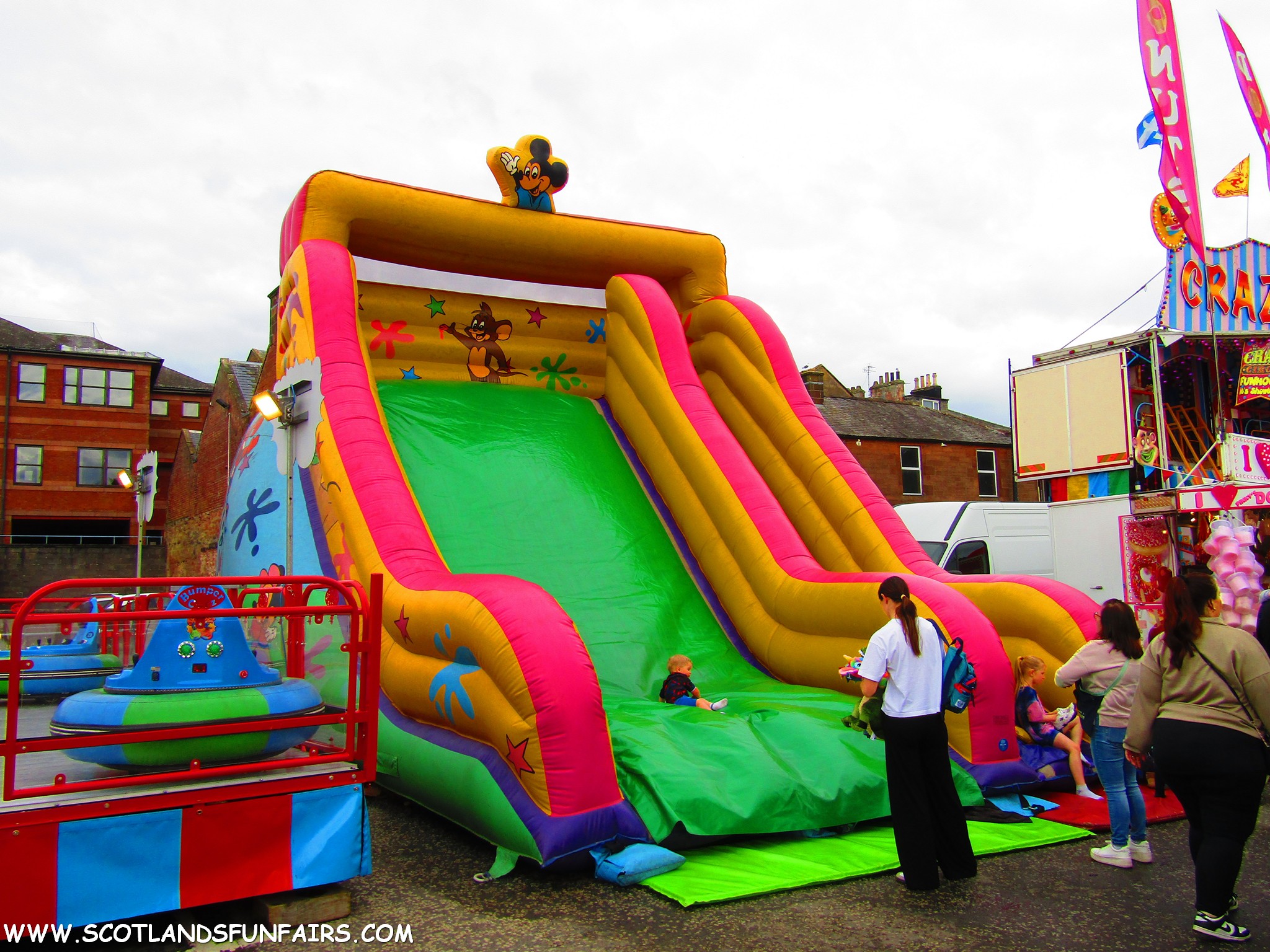 Scott Nutters Inflatable Slide