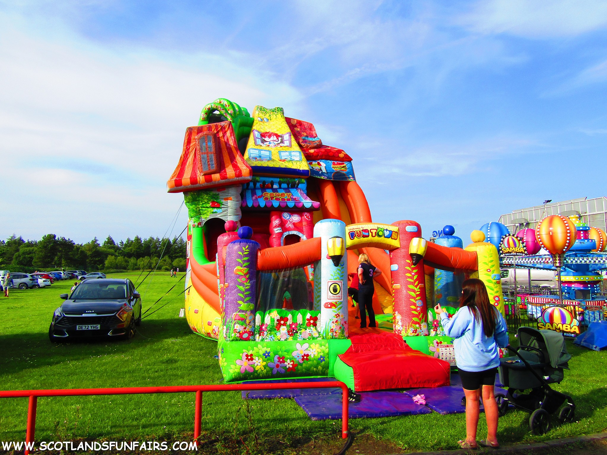 Anthony Strands Inflatable Slide 