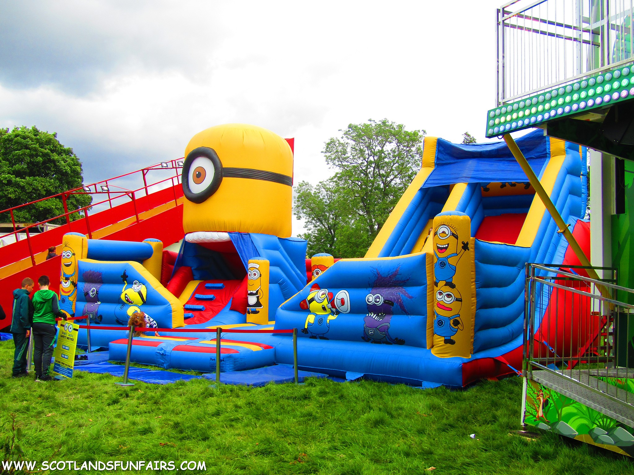 Aden Johnstones Inflatable Playarea