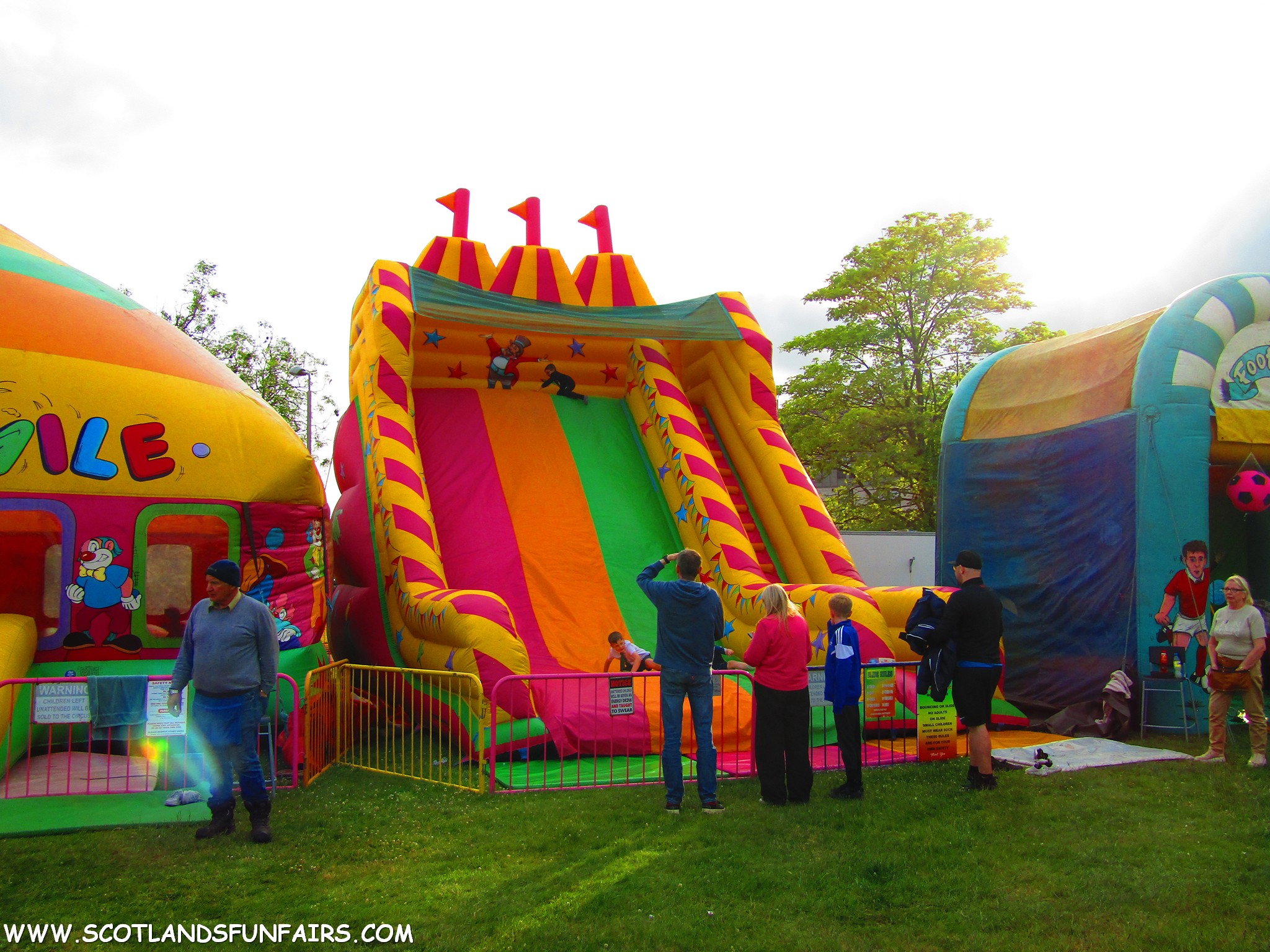 Alfie Clarks Inflatable Slide