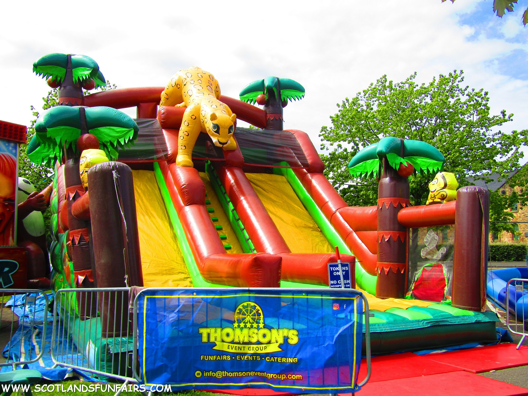 Thomsons Inflatable Slide