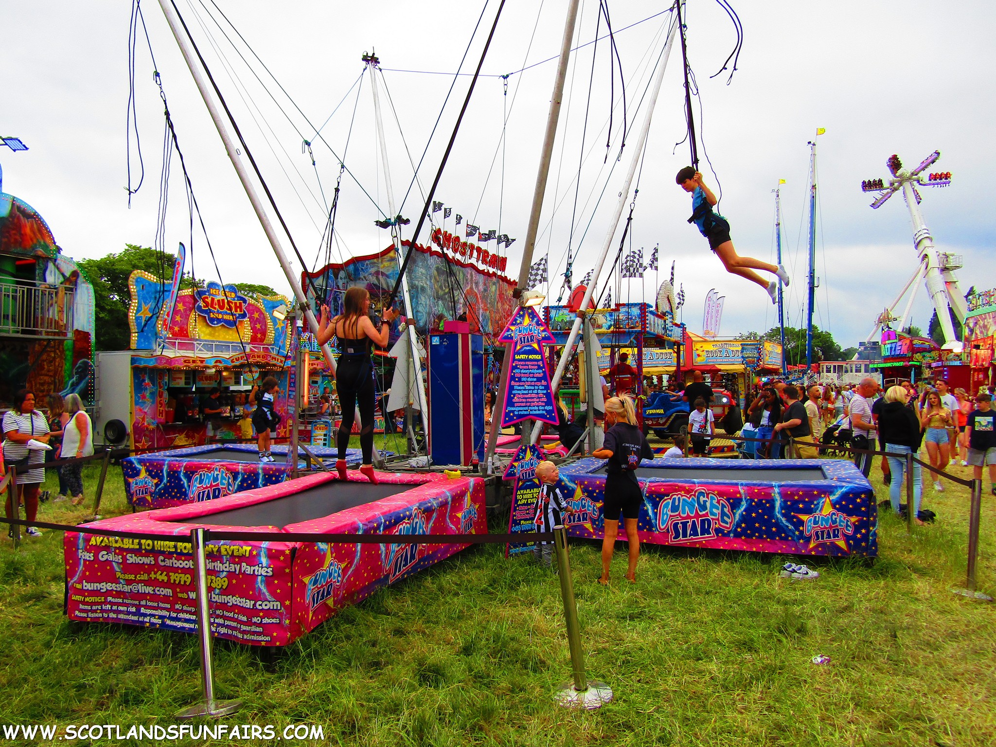 Garry Michael Leachs Bungee Trampolines