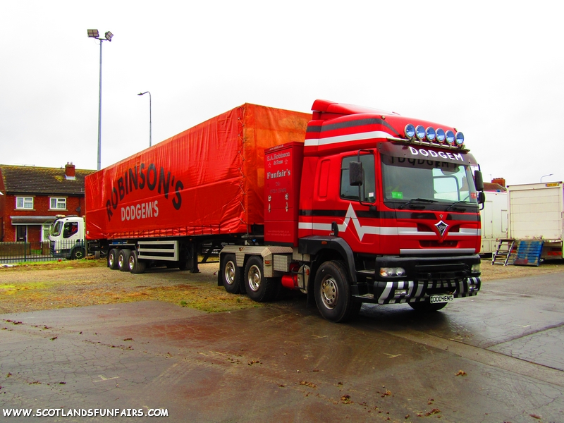 Stewart Robinsons Dodgems Load